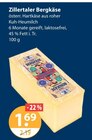 Zillertaler Bergkäse von  im aktuellen V-Markt Prospekt für 1,69 €
