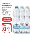 Mineralwasser im Angebot bei GLOBUS in Hürth Mineralwasser Angebote von Gerolsteiner bei GLOBUS Hürth für 0,79 €