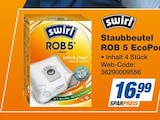Staubbeutel ROB 5 EcoPor im Angebot bei expert in Köln Staubbeutel ROB 5 EcoPor Angebote von Swirl bei expert Köln für 16,99 €