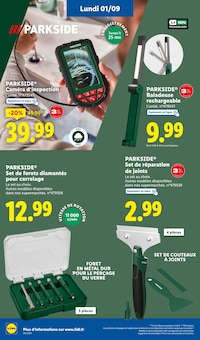 Promotion Baladeuse dans le prospectus Lidl, valable du 28/08/2025 au 03/09/2025 Promo Baladeuse dans le catalogue Lidl du moment à la page 65