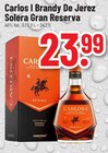 Carlos I Brandy De Jerez Solera Gran Reserva im Angebot bei Trinkgut in Heidelberg Carlos I Brandy De Jerez Solera Gran Reserva Angebote von Osborne bei Trinkgut Heidelberg für 23,99 €