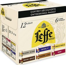 Coffret découverte de 6 variétés de bières à différents degrés d’alcool - Géant Casino à Grasse Coffret découverte de 6 variétés de bières à différents degrés d’alcool en promo chez Géant Casino Grasse à 11,01 €