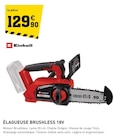 Élagueuse Brushless 18V à Tout Faire dans Juré