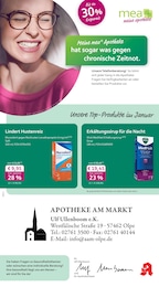 mea - meine apotheke Prospekt für Olpe: "Unsere Januar-Angebote", 4 Seiten, 01.01.2026 - 31.01.2026