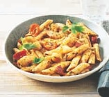 Penne crevettes et noix st jacques ou radiatori poulet chorizo ou serpentini poulet champignons en promo chez Super U Antibes à 7,99 €