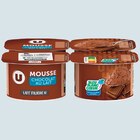 Mousse au chocolat - U en promo chez U Express Meudon à 0,83 €