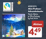 Mini-Pralinen-Adventskalender im Angebot bei ALDI SÜD in Böblingen Mini-Pralinen-Adventskalender Angebote von Moser Roth bei ALDI SÜD Böblingen für 4,49 €