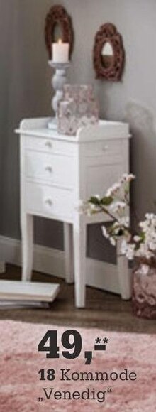 Kommode „Venedig“ bei Höffner in Mettmann Kommode „Venedig“ im Angebot bei Höffner Mettmann für 49,00 €