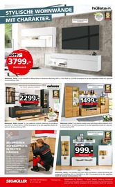 Fernseher im Segmüller Prospekt in Zirndorf Aktueller Segmüller Prospekt mit Fernseher, "Gemütliche Wohnideen", Seite 8
