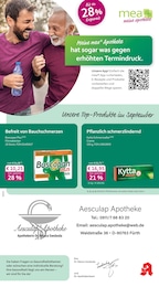 mea - meine apotheke Prospekt für Fürth: "Unsere September-Angebote", 4 Seiten, 01.09.2025 - 30.09.2025