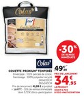 Couette Premium Tempérée - Colas Normand en promo à 34,93 € chez Hyper U Couette Premium Tempérée - Colas Normand dans le catalogue Hyper U