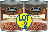 LENTILLES CUISINÉES À L'AUVERGNATE RAYNAL ET ROQUELAURE - RAYNAL ET ROQUELAURE - Auchan Hypermarché à Salon-de-Provence LENTILLES CUISINÉES À L'AUVERGNATE RAYNAL ET ROQUELAURE - RAYNAL ET ROQUELAURE en promo chez Auchan Hypermarché Salon-de-Provence à 2,99 €