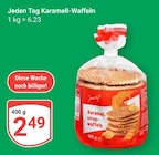 GLOBUS Weiterstadt - Jeden Tag Karamell-Waffeln Angebot im Prospekt Jeden Tag Karamell-Waffeln bei GLOBUS im Weiterstadt Prospekt für 2,49 €