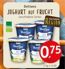 Aktuelle Joghurt Angebote bei Erdkorn Biomarkt in Kiel Aktuelles BIO JOGHURT AUF FRUCHT Angebot bei Erdkorn Biomarkt in Kiel ab 0,75 €