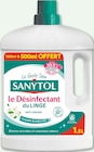 Desinfectant linge fleurs blanches(b) - SANYTOL à 5,89 € dans le catalogue Netto