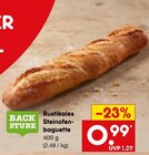 Rustikales Steinofenbaguette von Back Stube im aktuellen Netto Marken-Discount Prospekt für 0,99 €