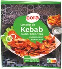 Lamelles de kebab poulet, dinde, veau - CORA dans le catalogue Cora