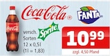 Aktuelles Coca-Cola, Fanta, Sprite Angebot bei Getränke Oase in Lippstadt ab 10,99 €