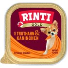 RINTI Gold Mini Truthahn & Kaninchen 100 g Angebote von Rinti bei Zookauf Hilden für 0,49 €