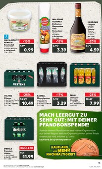 Bier im Kaufland Prospekt "Aktuelle Angebote" mit 54 Seiten (Bottrop)