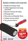 Rouleau à enduire anti-projection en promo chez Screwfix Chartres à 10,62 €