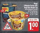 5 Minuten Terrine im Angebot bei EDEKA in Freiberg 5 Minuten Terrine Angebote von Maggi bei EDEKA Freiberg für 1,00 €
