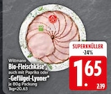 Aktuelle Paprika Angebote bei EDEKA in Ingolstadt Aktuelles Bio-Fleischkäse auch mit Paprika oder -Geflügel-Lyoner Angebot bei EDEKA in Ingolstadt ab 1,65 €