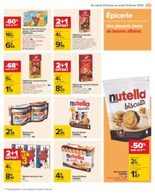 Promotion Bouquet De Fleurs dans le prospectus Carrefour, valable du 31/01/2023 au 13/02/2023 Promo Bouquet De Fleurs dans le catalogue Carrefour du moment à la page 21