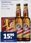Getränkewelt Düsseldorf - Premium Lager Angebot im Prospekt Premium Lager bei Getränkewelt im Düsseldorf Prospekt für 15,99 €