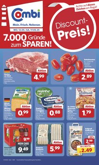 combi Prospekt der Woche "Markt - Angebote" Seite 1, 12.05.2025 bis 17.05.2025 für Bassum Aktueller combi Prospekt "Markt - Angebote" Seite 1 von 33 Seiten für Bassum