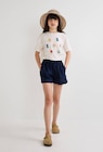 Short uni en lin en promo chez Monoprix Margaret Short uni en lin dans le catalogue Monoprix Margaret