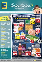 Cola im EDEKA Prospekt in Weilerswist Aktueller EDEKA Prospekt mit Cola, "Aktuelle Angebote", Seite 1
