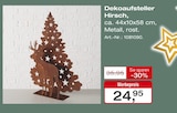 Dekoaufsteller Hirsch im Möbel Inhofer Prospekt Dekoaufsteller Hirsch von  im aktuellen Möbel Inhofer Prospekt für 24,95 €