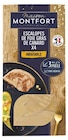 Escalopes de foie gras de canard x4 "Inratable" - MAISON MONTFORT en promo chez Intermarché Hyper Escalopes de foie gras de canard x4 "Inratable" - MAISON MONTFORT dans le catalogue Intermarché Hyper