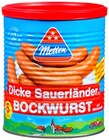 REWE - Dicke Sauerländer Bockwurst Angebot im Prospekt Dicke Sauerländer Bockwurst bei REWE im Prospekt "" für 3,33 €