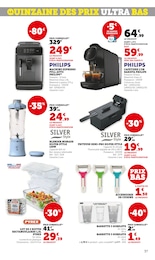 Prix et réduction Blender dans le prospectus Super U en cours Offre Blender dans le catalogue Super U du moment à la page 37
