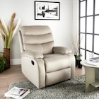 Promo Fauteuil inclinable beige à 149,95 € dans le catalogue B&M à Beauvais