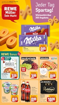 Bier im aktuellen REWE Prospekt (Gera) Bier im REWE Prospekt "Dein Markt" mit 24 Seiten (Gera)