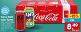 Aktuelle Cola Angebote bei Netto Marken-Discount in Lünen Aktuelles Coca-Cola Angebot bei Netto Marken-Discount in Lünen ab 8,49 €