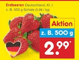 Netto Marken-Discount Diemelsee - Erdbeeren Angebot im Prospekt Erdbeeren bei Netto Marken-Discount im Diemelsee Prospekt für 2,99 €