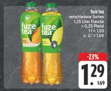 Pfirsich Angebote von Fuze Tea bei EDEKA Gera für 1,29 €