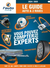 Prospectus E.Leclerc à Lons, "Le guide auto & 2 roues", 148 pages de promos valables du 23/04/2024 au 31/12/2024