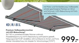Premium-Vollkassettenmarkise mit LED-Beleuchtung Angebote von Durabil bei Hellweg Lüdenscheid für 999,00 €