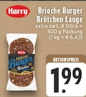 Aktuelles Brioche Burger Brötchen Lauge Angebot bei E center in Duisburg ab 1,99 €