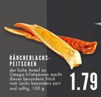 Aktuelles Räucherlachs Peitschen Angebot bei EDEKA in Bochum ab 1,79 €