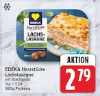Lachslasagne von EDEKA Herzstücke für 2,79 € bei EDEKA im Angebot Lachslasagne von EDEKA Herzstücke im aktuellen EDEKA Prospekt