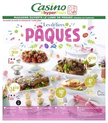 Prospectus Géant Casino à Albi, "Les délices de PÂQUES !", 32 pages, 26/03/2024 - 07/04/2024