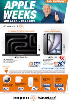 Aktueller expert Prospekt (Altbach, 3 Seiten zum blättern expert Prospekt APPLE WEEKS mit 3 Seiten