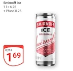 Ice im Angebot bei GLOBUS in Erftstadt Ice Angebote von Smirnoff bei GLOBUS Erftstadt für 1,69 €