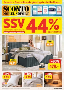 Kopfkissen im aktuellen Sconto SB Prospekt (Berlin) Kopfkissen im Sconto SB Prospekt "SSV" mit 8 Seiten (Berlin)